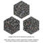 Carreau de porcelaine 8,63 po x 9,88 po Venice-249683270