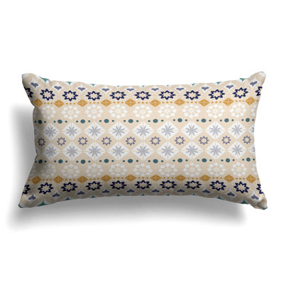 Shape Synergy  Rectangular Throw Pillow