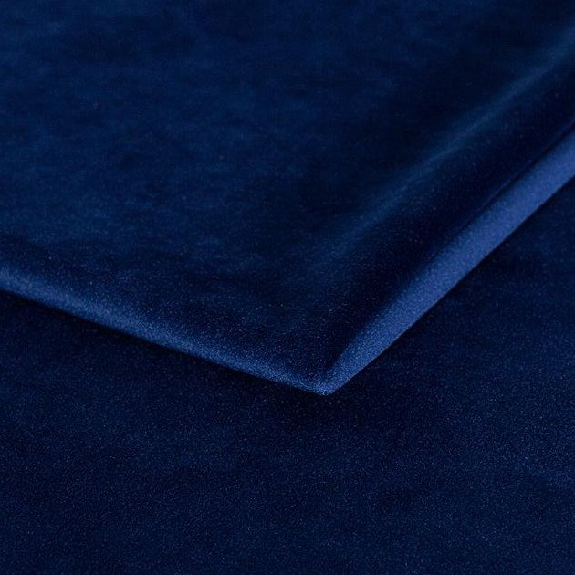 Jannie 2 Seater Velvet Sofa, Navy Blue