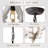 Farmhouse Cottage 1-Light Wood Chandelier With Adjustable Chain For Kitchen Island-1583615566