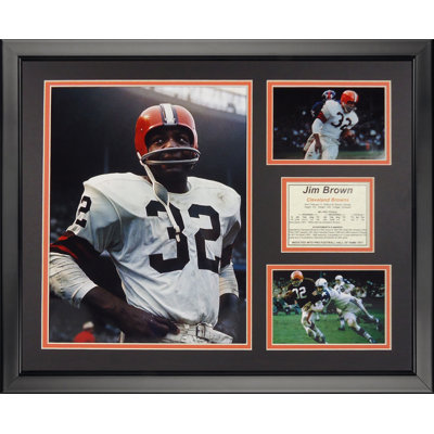 Memorabili de cleveland brown-jim encadré NFL