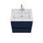 Ensemble de meuble-lavabo mural simple 24 po Salt [20D]-57281391