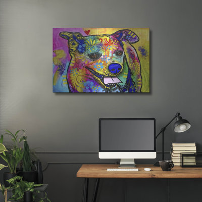 Red Barrel Studio® «Flowing» par Dean Russo, art mural en métal