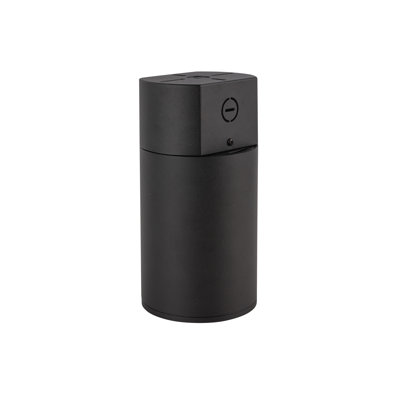 Lorna 8-in (4-in Dia.) 36 Degree Optic Black LED Concrete Ceiling Mount