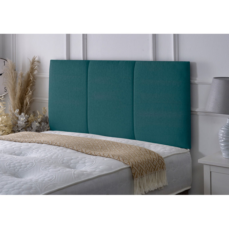 Upholstered Headboard, Small Single (2'6), Teal