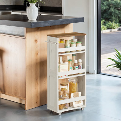 43.2 cm W Kitchen Cart with Top