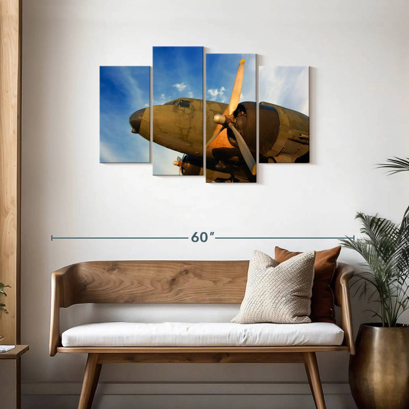 Avion de guerre Mehar Old, H 27 po x l 43 po