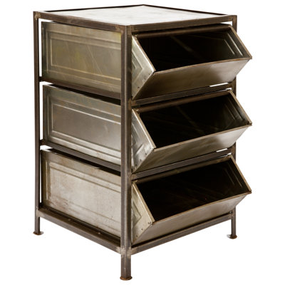 Metal Storage Bin
