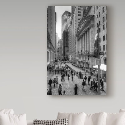 Avisha, «Wall Street», reproduction de photo sur toile tendue