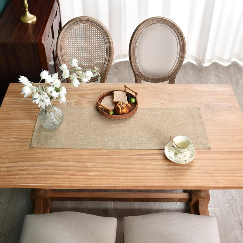 Chemin de table Evyonne, Blanc