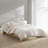 Calvin Klein Washed Percale Cotton Solid Comforter Set-93507486-93507487