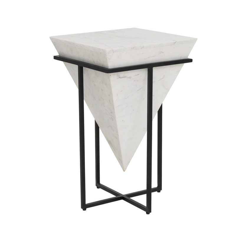 Gupton Marble Top End Table