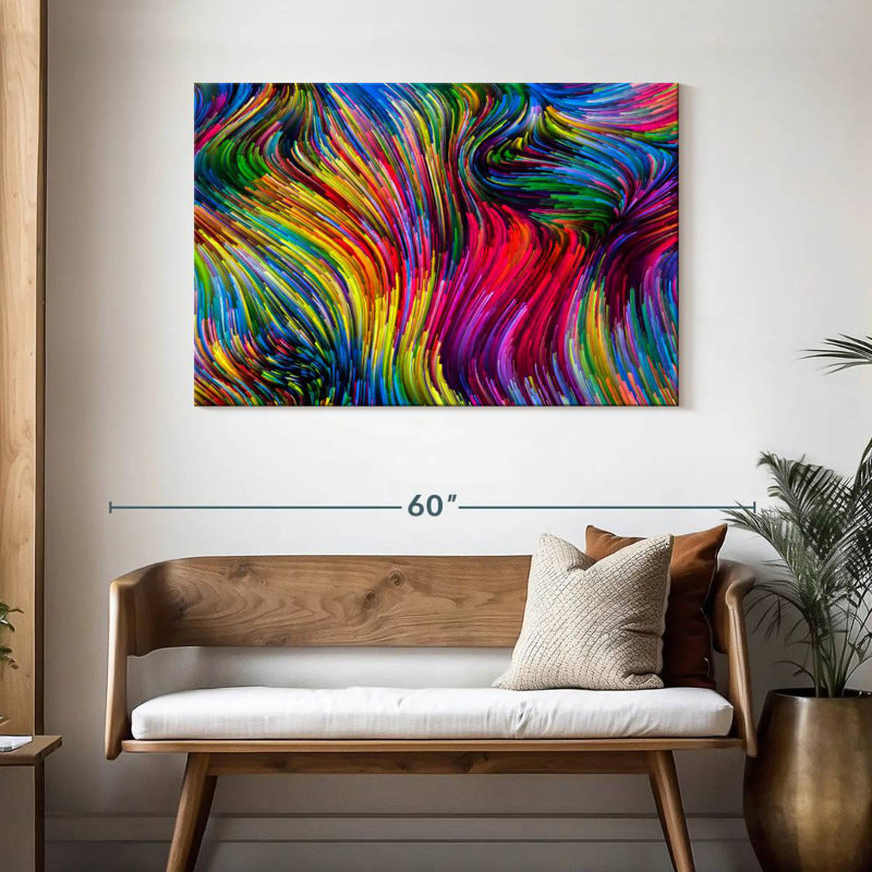 Avery Colors In Motion Abstract, H 30 po x l 45 po