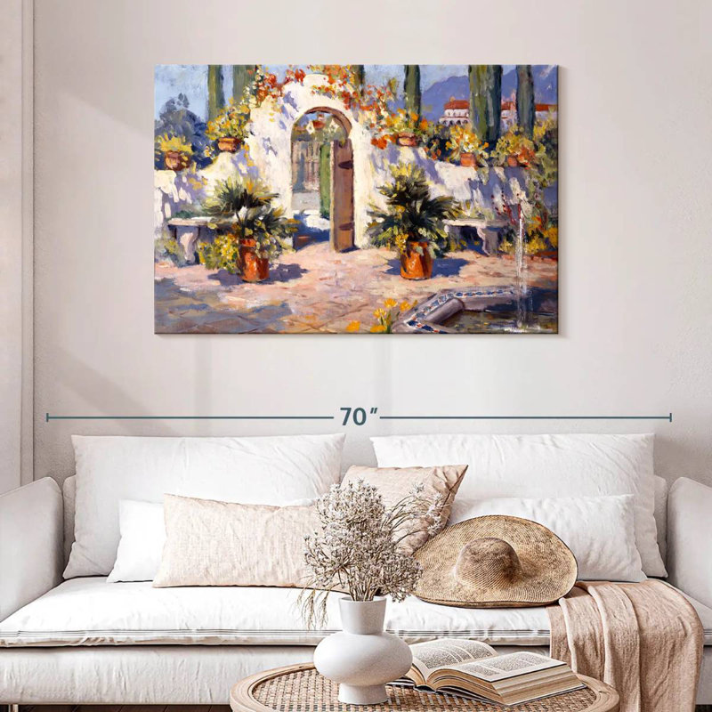 Spanish Arch, 30" H x 45" W