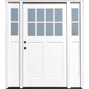 65'' x 81.5'' Wood Front Entry Doors