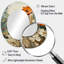 Natures Symphony - grand miroir mural ovale sur métal-822569133