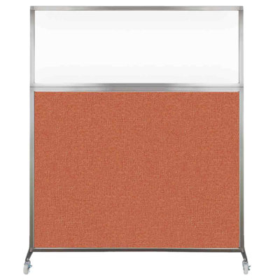 Hush Screen Office Partition - Clear Window
