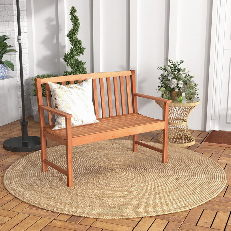 Asanta Solid Wood Outdoor Bench