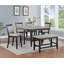 Tabouret de bar 2 pièces Farmhouse Style-231227226