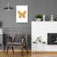 «Gold Butterfly» par Erin Clark, art mural en verre acrylique-903794701