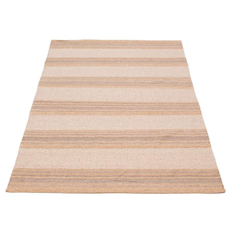 Tapis rectangulaire nouvel âge en laine 5 pi 1 po x 7 pi 7 po One-of-a-Kind