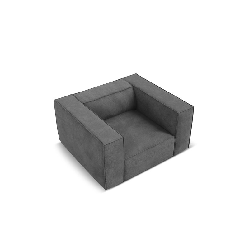 Jessicah Upholstered Armchair, Grey