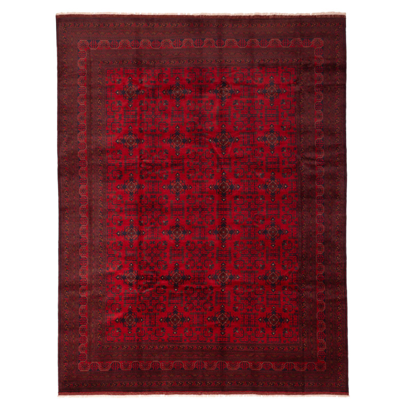 Tapis rouge Finest Khal Mohammadi 9 pi 11 po x 12 pi 10 po