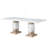 STACEY BEIGE DINING TABLE