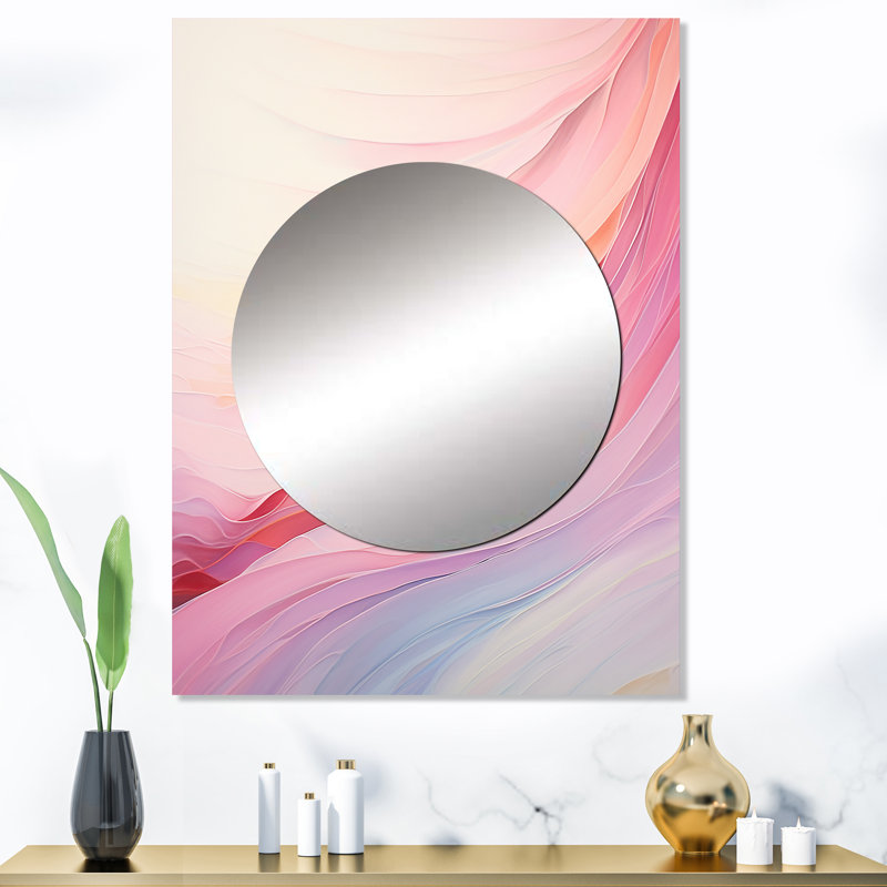 Aldford Ephemeral Rainbow Fantasy Arc I - miroir mural unique arc-en-ciel, miroir traditionnel, impression d'art en métal