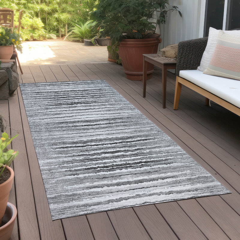 Altair Washable Abstract Indoor / Outdoor Rug, Runner 2'3" x 7'6"