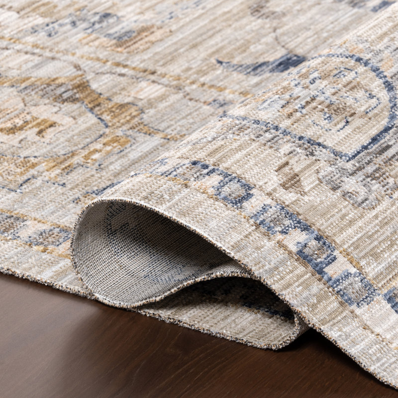 Jasonna Indoor/Outdoor Machine Washable Area Rug, Runner 2' x 8'