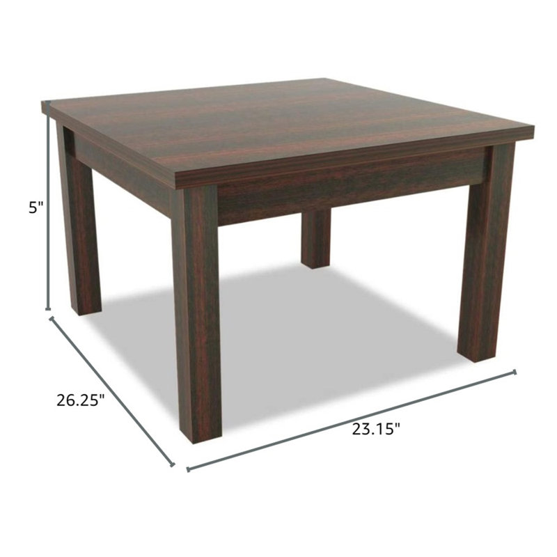 Valencia Series Mahogany Rectangular Wood Occasional Table
