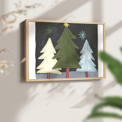 Chirstmas Art-DLXXVI -Framed Print - Restickable