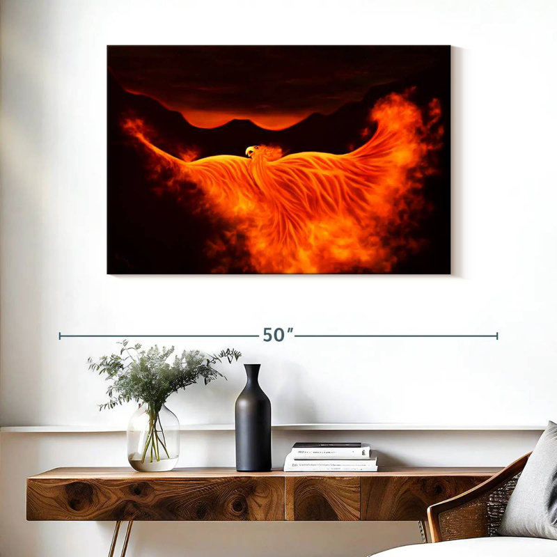 Kelan Phoenix Rising, H 26 po x l 39 po