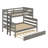 Wood Bunk Bed With Trundle-1183494087