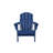Folding Adirondack Chair With Side Table, 3-Piece Adirondack Chair Set With Wood Texture(Includes 2 Chairs And 1 Table)-129423859