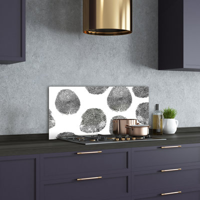50cm W x 100cm L Glass Peel and Stick Panel