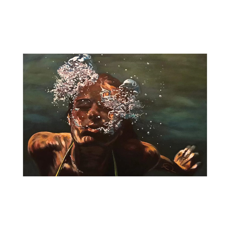 Nothing But Bubbles by Antoine Renault - Wrapped Canvas Print, 30.48cm H x 45.72cm W x 1.91cm D