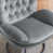 Similicuir gris est en rupture de stock