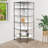Wolfgram 27'' W Metal Height -Adjustable Shelving Unit with Wheels-479447415