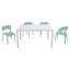 Chaise à accoudoirs en polypropylène Haze Green-2056733521