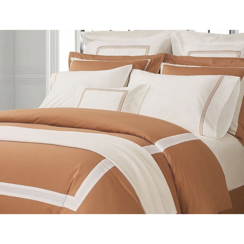 FIRENZE DUVET COVER QUEEN SIENNA