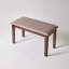 Banc rembourré robuste
