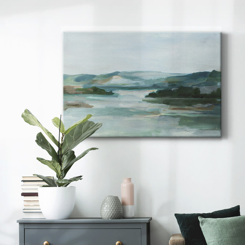 Toile tendue Misty Cove II-Gallery, H 18 po x l 27 po
