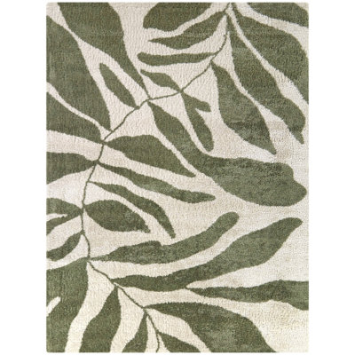 Tapis vert tissé à la machine Aashik