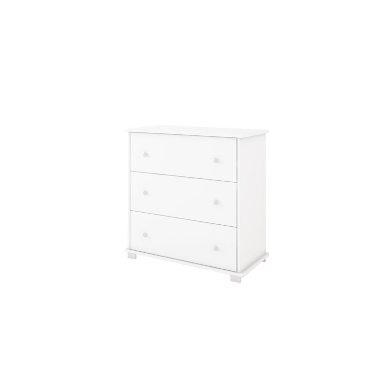 Keene Kids 3 - Drawer Chest, White