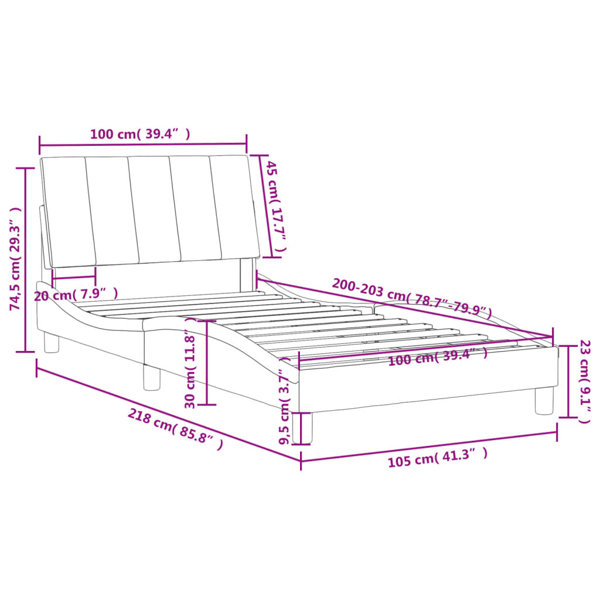Dimensions du produit
