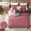 Ensemble d'édredon réversible 5 pièces Bebejan Blush Serenade-117408983