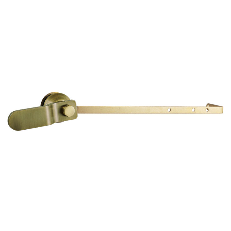 Kingston Brass Convergent Universal Front or Side Mount Toilet Tank Lever, Antique Brass