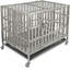 Cage pour chien en acier inoxydable Fasano-917875274